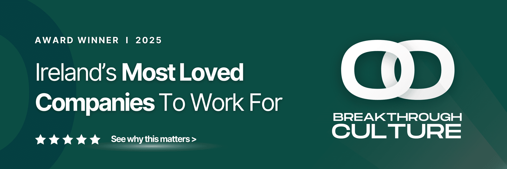 Maya Culture Award - Ireland's Most Loved Company To Work For 2025