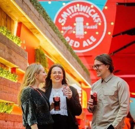 Mural launch with city officials