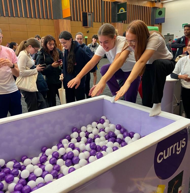 Ball pit challenge activation